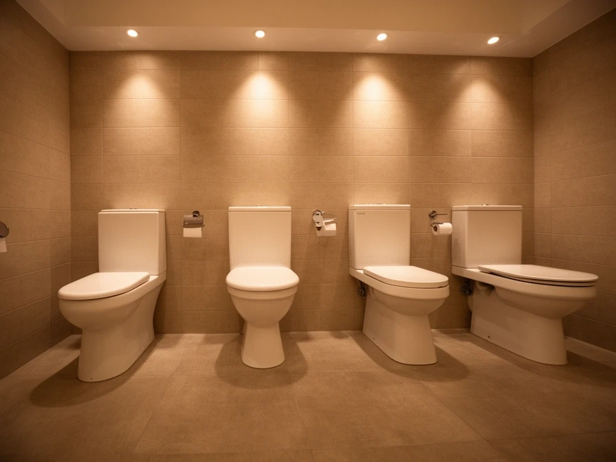Toiletten Kupfer Regal